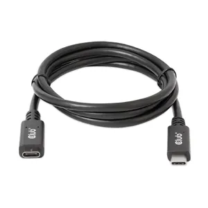 Club 3D USB-Typ-C Gen1 Verlängerungskabel 5Gbps 60W(20V/3A) 4K60Hz St./B 1m 