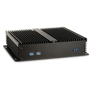 Inter-Tech IP-40 PC Gehäuse Mini-ITX Schwarz