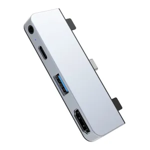 Hyper Drive 4-in-1 USB-C Hub für iPad Pro Silber 