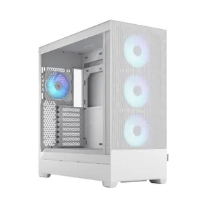 Fractal Design Pop XL Air RGB White mit Seitenfenster ATX Gaming Gehäuse Weiß