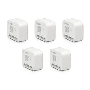 Bosch Smart Home smarte Licht-/Rollladensteuerung II • Rollladenaktor • 5er Pack
