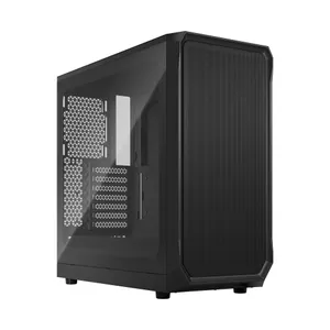 Fractal Design Focus 2 Gaming PC Gehäuse Midi-Tower Schwarz Seitenfenster