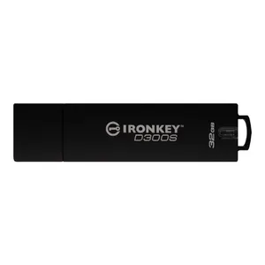 Kingston 32 GB IronKey D300S Verschlüsselter USB-Stick Metall USB 3.1 Gen1