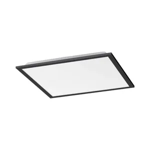 WiZ Panel Deckenleuchte Quadratisch Tunable White 3400lm Schwarz Einzelpack 