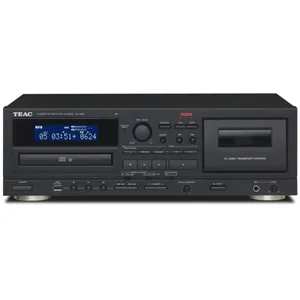 TEAC AD-850-SE CD- & Kassettenspieler mit USB Schwarz