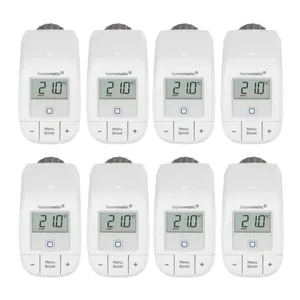 Homematic IP Heizkörperthermostat – basic HmIP-eTRV-B • 8er Pack