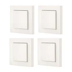 Eve Light Switch - Smarter Lichtschalter Apple HomeKit-Technologie & Thread, 4er