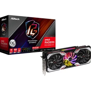 ASROCK Radeon RX 6900 XT Phantom Gaming D OC Grafikkarte 16GB GDDR6 HDMI, 3x DP