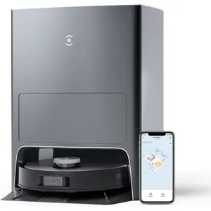 ECOVACS X1 OMNI Saugroboter mit Wischfunktion, 5000PA, Reinigungsstation