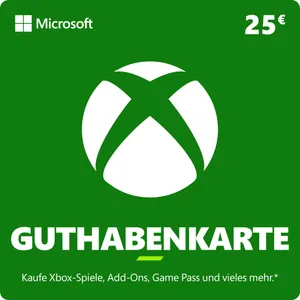 Xbox Guthabenkarte 25 EUR