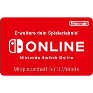 Nintendo Switch Mitgliedschaft 3 Monate 7,99 EUR 