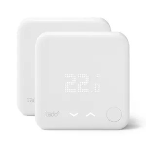 tado° Smartes Thermostat - Zusatzprodukt für intellig. Heizungssteuerung, 2er