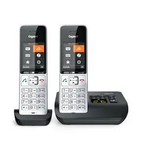 Gigaset Comfort 500A Duo - Schnurlostelefon- Rufnummernanzeige, Anrufbeantworter