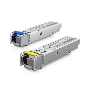 Ubiquiti UniFi UACC-OM-SM-1G-S-2 SFP Transceiver auf LC Simplex 1,25 GBit/s, 2er Pack
