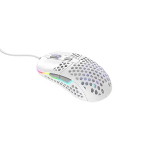 Cherry XTRFY M42 RGB kabelgebundene Gaming Maus USB White