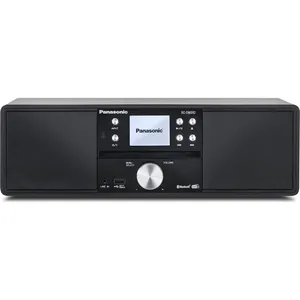 Panasonic SC-DM202EG-K All-in-One Stereo System mit CD, DAB+, Bluetooth, schwarz
