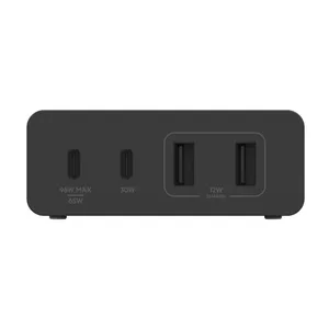 Belkin 108W 4-Port Ladegerät, 2x USB-C, 2x USB-A, schwarz, 2m Netzkabel