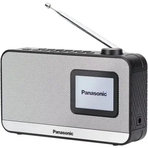 Panasonic RF-D15EG-K Digitalradio mit DAB+ und Bluetooth, schwarz 
