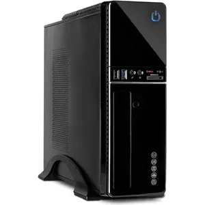 Inter-Tech IT-607 PC Gehäuse Mini-ITX Schwarz