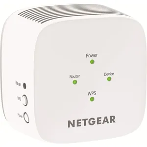 NETGEAR WLAN Repeater EX3110 WLAN Verstärker AC750 (Dual-Band WiFi 2,4/5 GHz, Abdeckung 2 bis 3 Räume & 20 Geräte, bis zu 750 MBit/s Geschwindigkeit)