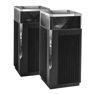 ASUS ZenWiFi Pro ET12 AXE11000 2er Pack Whole-Home-Mesh-WiFi Schwarz