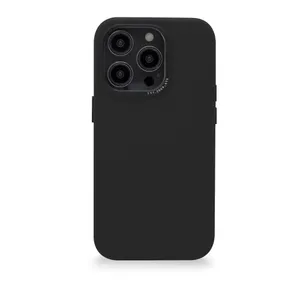 Decoded Leather Backcover iPhone 14 Pro Black 