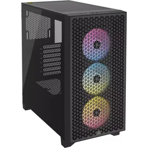 Corsair 3000D RGB Airflow schwarz Midi Tower ATX Gaming Gehäuse