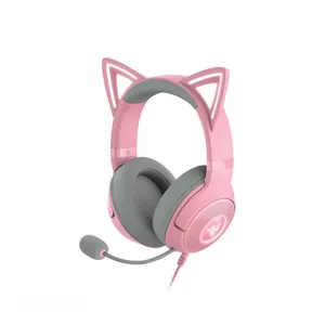 RAZER Kraken Kitty V2 Gaming Headset kabelgebunden Pink