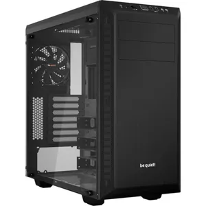 be quiet! Pure Base 600 Gaming PC Gehäuse Midi-Tower Schwarz gedämmt Seitenfenster