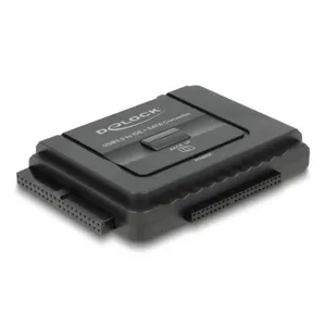 Delock Konverter USB 5 Gbps zu SATA 6 Gb/s / IDE 40 Pin / IDE 44 Pin mit Backup 
