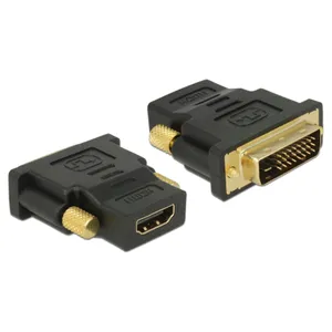 Delock Adapter DVI 24+1 Pin Stecker  HDMI Buchse 