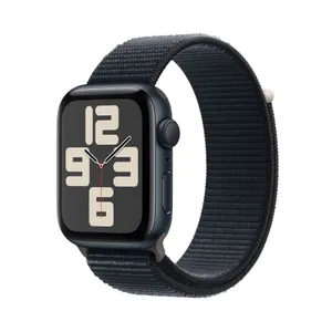 Apple Watch SE (2. Gen) GPS 44mm Alu Mitternacht Sport Loop Armband Mitternacht 