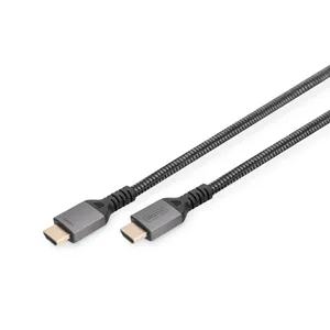 DIGITUS 8K Premium HDMI Kabel mit Aluminumgehäuse, 3m 