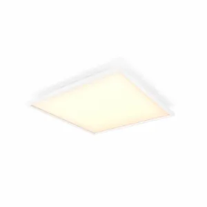 Philips Hue White Ambiance Aurelle Deckenleuchte weiß + Dimmschalter • 30x30cm