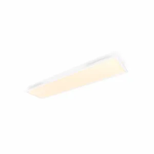 Philips Hue White Ambiance Aurelle Deckenleuchte weiß + Dimmschalter • 120x30cm