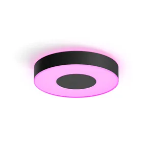 Philips Hue White & Color Ambiance Xamento Deckenleuchte rund schwarz • M