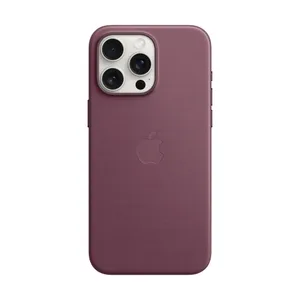 Apple Original iPhone 15 Pro Max Feingewebe Case mit MagSafe - Mulberry