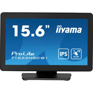 iiyama ProLite T1633MSC-B1 39,5cm (15,6") FHD IPS Touch-Monitor HDMI/DP/USB