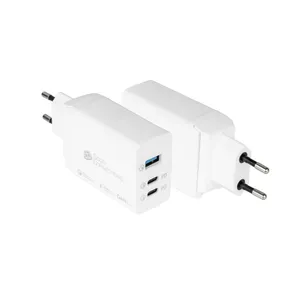 GC USB-Schnellladegerät 65W mit GaN-Technologie, 2xUSB-C+1xUSB-A, PD 3.0, QC 3.0