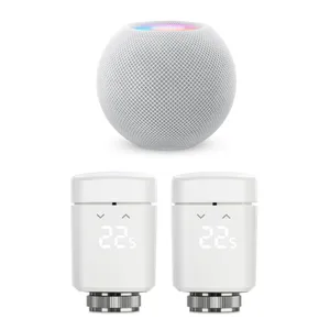 Eve Thermo - smartes Heizkörperthermostat, 2er Pack mit HomePod mini