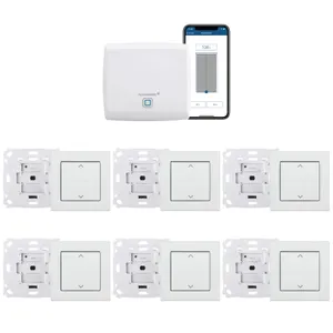 Homematic IP Starter Set Beschattung für sechs Rollladen mit Access Point
