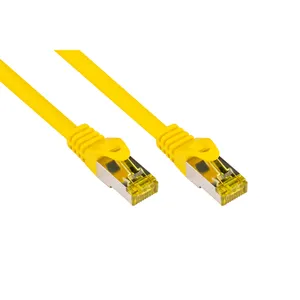 Good Connections Patchkabel mit Cat. 7 Rohkabel S/FTP 7,5m gelb 