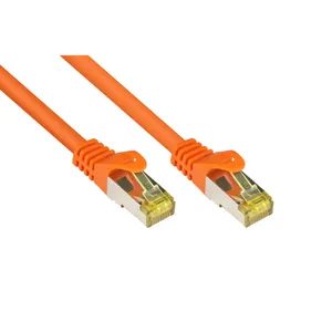 Good Connections Patchkabel mit Cat. 7 Rohkabel S/FTP 25m orange 