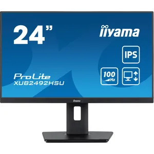 iiyama ProLite XUB2492HSU-B6 60,5cm (23,8") FHD IPS Monitor HDMI/DP/USB 100Hz
