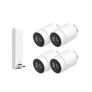 Aqara Starter Set Smarte Heizung • 4 Heizkörperthermostate • Hub E1 Homekit
