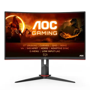 AOC CQ27G2S 68,6cm (27") QHD VA Gaming Monitor Curved 16:9 HDMI/DP 165Hz Sync