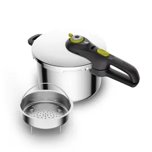 Tefal P25307 Schnellkochtopf Secure 5 Neo, Fassungsvermögen 6L inkl. Korb