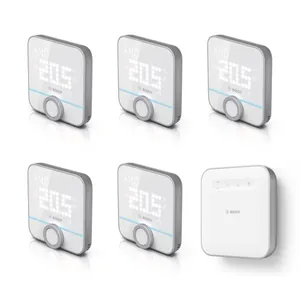 Bosch Smart Home Starter Set Smarte Fußbodenheizung 230V • 5x smartes Thermostat
