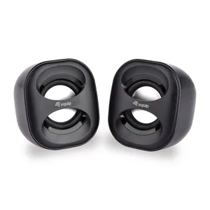 EQUIP 245330 Mini USB-Lautsprecher, Black [Schwarz]