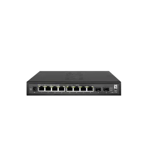 LEVELONE GES-2110 Hilbert 10-Port Gigabit Smart Lite Switch Gigabit RJ45 SFP
